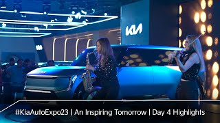 KiaAutoExpo23  An Inspiring Tomorrow  Day 4 Highlights [upl. by Budge]