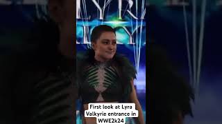 First look at Lyra Valkyrie entrance in wwe2k24 [upl. by Ohce]