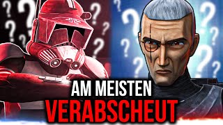 Abscheulich Die TOP 5 GEHASSTEN Klone der Republik 212th Star Wars Duell der Favoriten [upl. by Tudor]