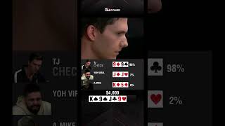 QUADS ALERT❗poker [upl. by Gnof]