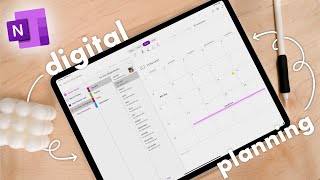 HOW TO OneNote for Digital Planning  FREE Planner [upl. by Inig517]