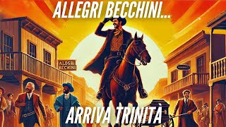 Allegri becchini arriva Trinità  Western  Film completo in italiano [upl. by Maccarthy]