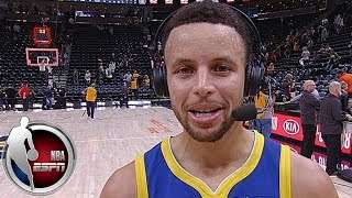 He had juice and fire in him  Steph Curry on Jonas Jerebkos gamewinner  After The Buzzer [upl. by Quita]