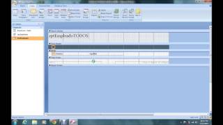 ACCESS como crear e imprimir reporte [upl. by Sofia]