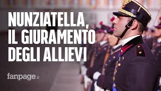 Nunziatella giuramento in piazza Plebiscito a Napoli per gli allievi del 231esimo corso [upl. by Courtland813]