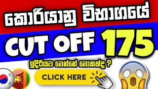 2024 Korean Exam Cutoff Mark Issue  cutoff වල නිවැරදි තොරතුරු  learn korean in sinhala epstopik [upl. by Irrol]