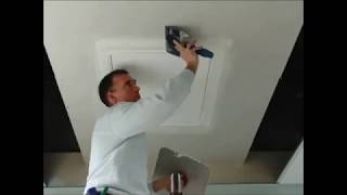 How to Install a Gypsum Access Panels BAGRG [upl. by Fonda490]