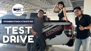 2023 Mitsubishi Strada Athlete 4x4 AT  Test Drive [upl. by Shaikh118]