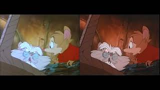 The Secret of Nimh 1983 Laserdisc vs 1993 VHS [upl. by Merry]