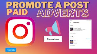 How to create a paid promotion on Instagram  how to advertise on Instagram [upl. by Christi]