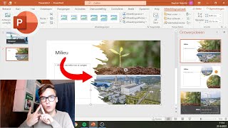 Afbeeldingen op de juiste manieren toevoegen aan PowerPoint  PowerPoint voor beginners [upl. by Sirtemed143]