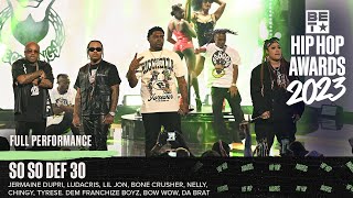 Jermaine Dupri Brings Ludacris Chingy Lil Jon amp More To Perform Classics  Hip Hop Awards 23 [upl. by Feilak]