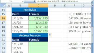 Excel Magic Trick 301 1900 Date Problems and Fixes [upl. by Regor941]