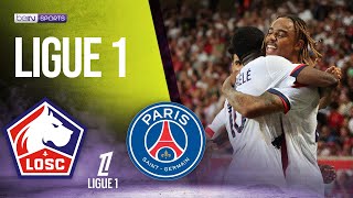 Lille vs PSG  LIGUE 1 HIGHLIGHTS  090124  beIN SPORTS USA [upl. by Merna]