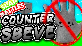 HOW to COUNTER the SBEVE Glove🧱 Slap Battles Roblox [upl. by Ahsimin]