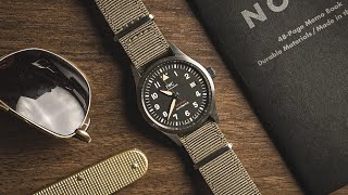 My New IWC Spitfire Automatic  Hands On Review [upl. by Broder]