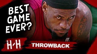 LeBron James GREATEST Game EVER Full Game 6 Highlights vs Celtics 2012 Playoffs  45 Pts 15 Reb [upl. by Cuda151]