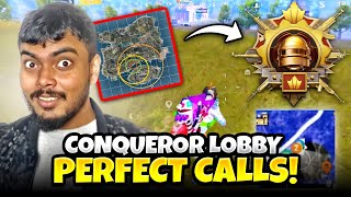 Intense Last Circle of Conqueror Lobby 2024  PUBG Mobile [upl. by Sumedocin]