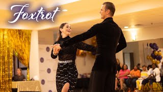 Foxtrot Show Dance at Ultimate Ballroom Dance Studio [upl. by Abott]