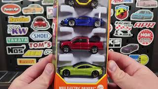 Unboxing 2024 Matchbox 5 Pack  MBX Electric Drivers [upl. by Elinad]