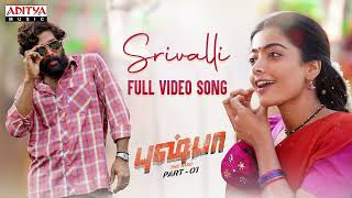 Srivalli Full Video Song Tamil  Pushpa  The Rise  Allu Arjun Rashmika  DSP  Sid SriRam [upl. by Leontine]