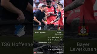 TSG Hoffenheim vs Bayern Leverkusen Bundesliga Week 3 bundesliga shorts [upl. by Niwrud252]