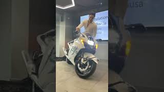 Suzuki Hayabusa 2022  White Hayabusa  Most stunning bike in India [upl. by Anees]