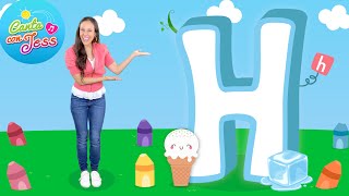 Letter H Song in Spanish  Letter Sounds by a Native Spanish Speaker  Spanish Alphabet Songs [upl. by Berkley]