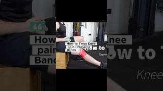 How to Use Flossing Bands to Treat Knee Pain fitness recovery [upl. by Bertram481]