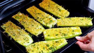 They are so delicious Ive been making these zucchini all summer long Recipe in 5 minutes [upl. by Valer]