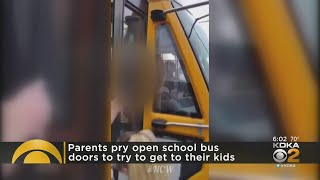 Police Mull Charges After Connellsville School Bus Driver Refuses To Drop Kids Off [upl. by Hachman]