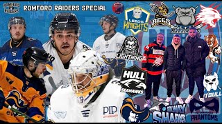 Romford Raiders Special 2425🤠Featuring Tjay Anderson🎙️Maccas Talk Hockey🏒 [upl. by Dlaniger]