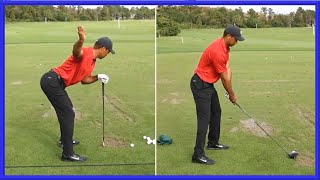 quotTiger Woodsquot Warm Up Swing Sequence amp Slow MotionsㅣWedge Iron Wood Driver [upl. by Alliscirp]