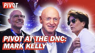 Sen Mark Kelly quotPeople Do Not Want to be Dragged Back Into the Pastquot  Pivot at the DNC [upl. by Aushoj]