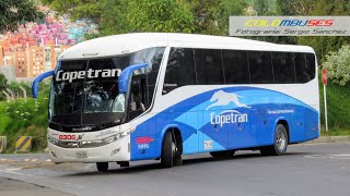 BUSES de COPETRAN Terminal satélite del norte Bogotá D C [upl. by Ardnekahs]