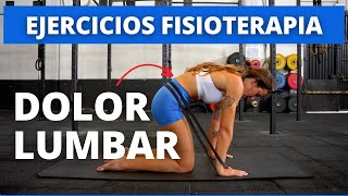 4 Ejercicios para FORTALECER tu Espalda  Dolor Lumbar [upl. by Anastos693]