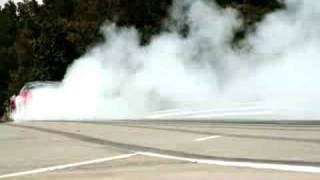 2009 ZR1 Corvette Burnout [upl. by Erleena]