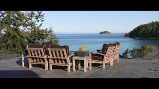 Nanoose Bay Oceanfront Ambience  Vancouver Island Real Estate Video [upl. by Keelin307]