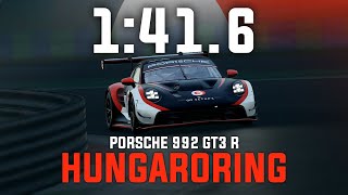 Hungaroring 1416  Porsche 992 GT3 R  GO Setups  ACC 198 [upl. by Nnayecats]