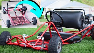 40 Rusty Go Kart into Awesome  Kart W Harbor Freight Predator [upl. by Ellener]