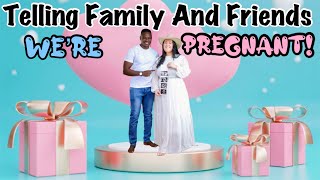 Telling Family And Friends We’re Pregnant Pregnancy Announcement Vlog Sylvia And Koree Bichanga [upl. by Madid915]