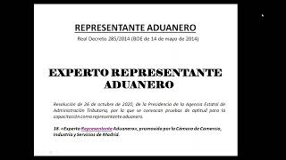 Conviértete en Experto Representante Aduanero te contamos cómo [upl. by Attezi246]