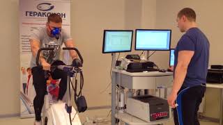 Wingate Test VO2 max on Excalibur Sport [upl. by Sheets892]