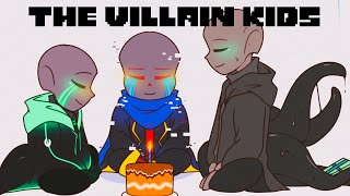 Sans  The Villain Kids【 Undertale Comic Dub Compilation 】 [upl. by Anaidni]