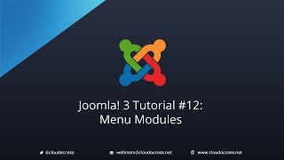 Joomla 3 Tutorial 12 Menu Modules [upl. by Keeley]