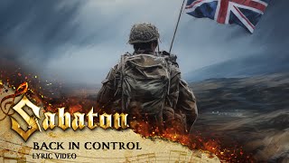 SABATON  Back in Control Official Lyric Video [upl. by Anor]