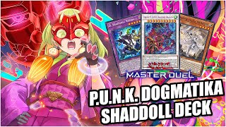 ¡INVOKED QUIÉN TE CONOCE PUNK Dogmatika Shaddoll Deck  YuGiOh Master Duel [upl. by Diet415]