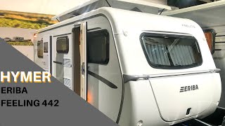 Hymer Eriba Feeling 442 Caravan [upl. by Nissa276]