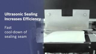 Vertical ultrasonic sealing technology by Herrmann Ultrasonics [upl. by Einad931]