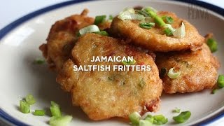 The BEST Jamaican Saltfish Fritters MADE EASY [upl. by Cirded]